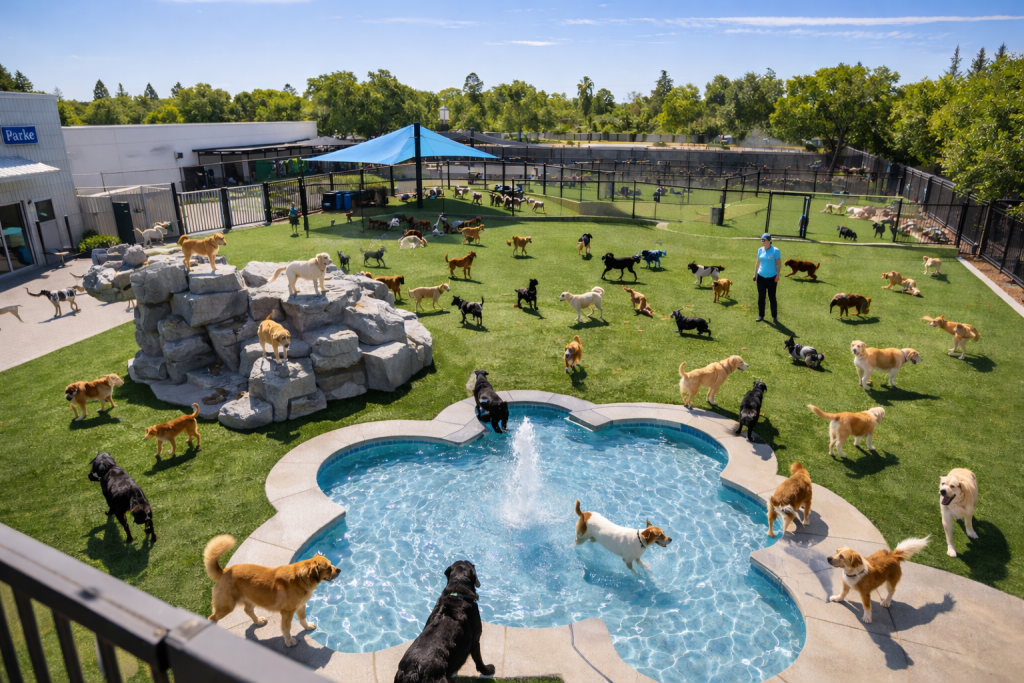 Premium Amenities That Keep Dogs Engaged