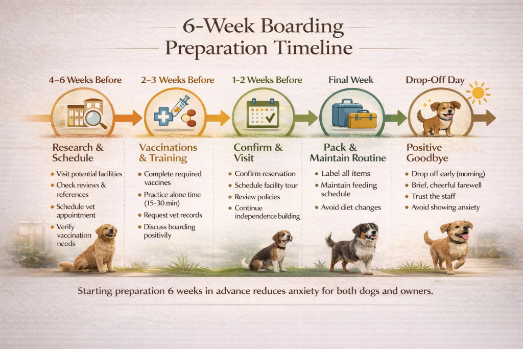 6 week boarding preparation